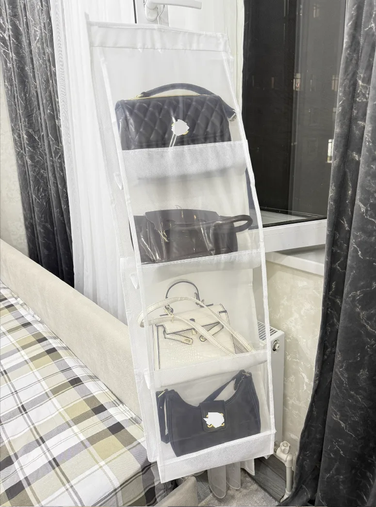 Organisateur de sacs à main 8 poches à suspendre — photo 4