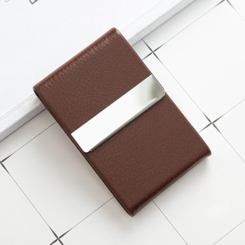 Porte-cartes de visite en cuir – Image 6