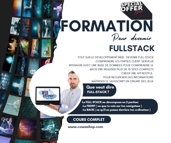 Formation pour devenir fullstack
